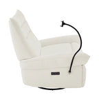 Fauteuil inclinable motorisé et rembourré pour salon et chambre à coucher
