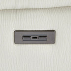 Fauteuil inclinable motorisé et rembourré pour salon et chambre à coucher