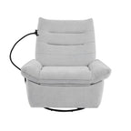 Fauteuil inclinable motorisé et rembourré pour salon et chambre à coucher