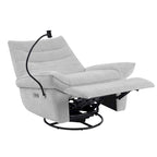 Fauteuil inclinable motorisé et rembourré pour salon et chambre à coucher