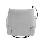 Fauteuil inclinable motorisé et rembourré pour salon et chambre à coucher
