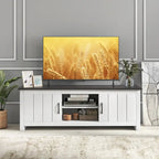 Meuble TV de ferme pour téléviseurs jusqu'à 65 pouces Console média avec