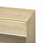 Console de table avec tiroirs et étagères pour entrée