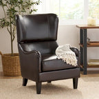 Chaise d'appoint à dossier haut 27