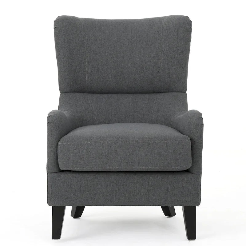 Chaise d'appoint à dossier haut 27
