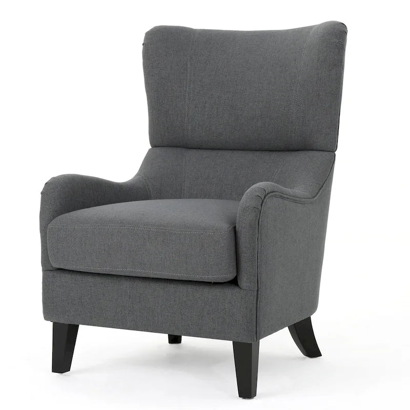 Chaise d'appoint à dossier haut 27