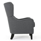 Chaise d'appoint à dossier haut 27