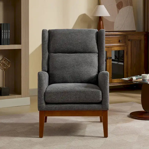 26.18 Fauteuil rembourré à dossier haut
