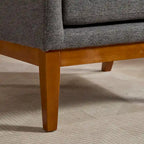 26.18 Fauteuil rembourré à dossier haut