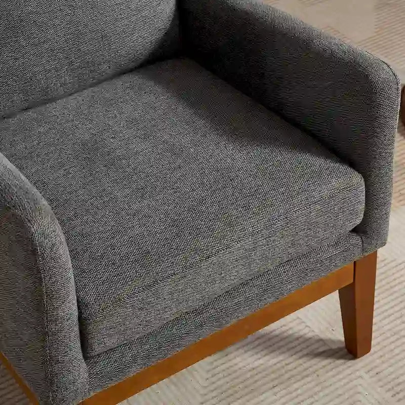 26.18 Fauteuil rembourré à dossier haut
