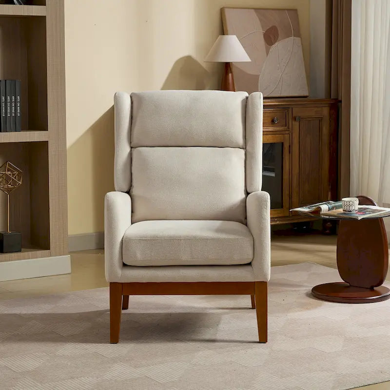 26.18 Fauteuil rembourré à dossier haut