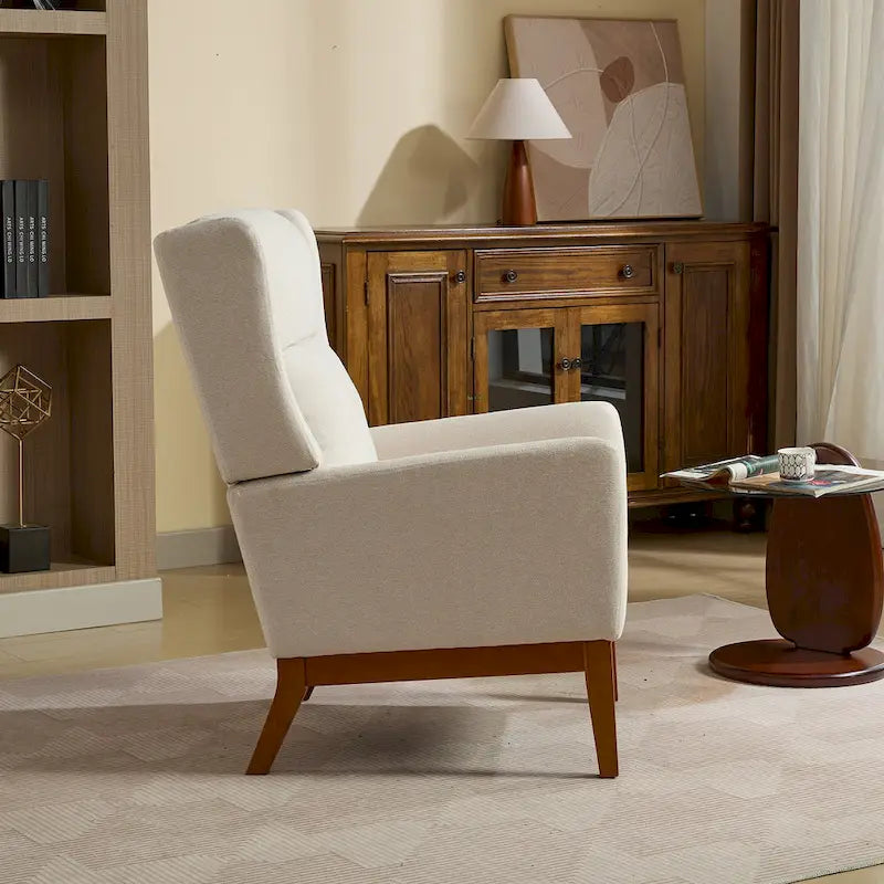 26.18 Fauteuil rembourré à dossier haut