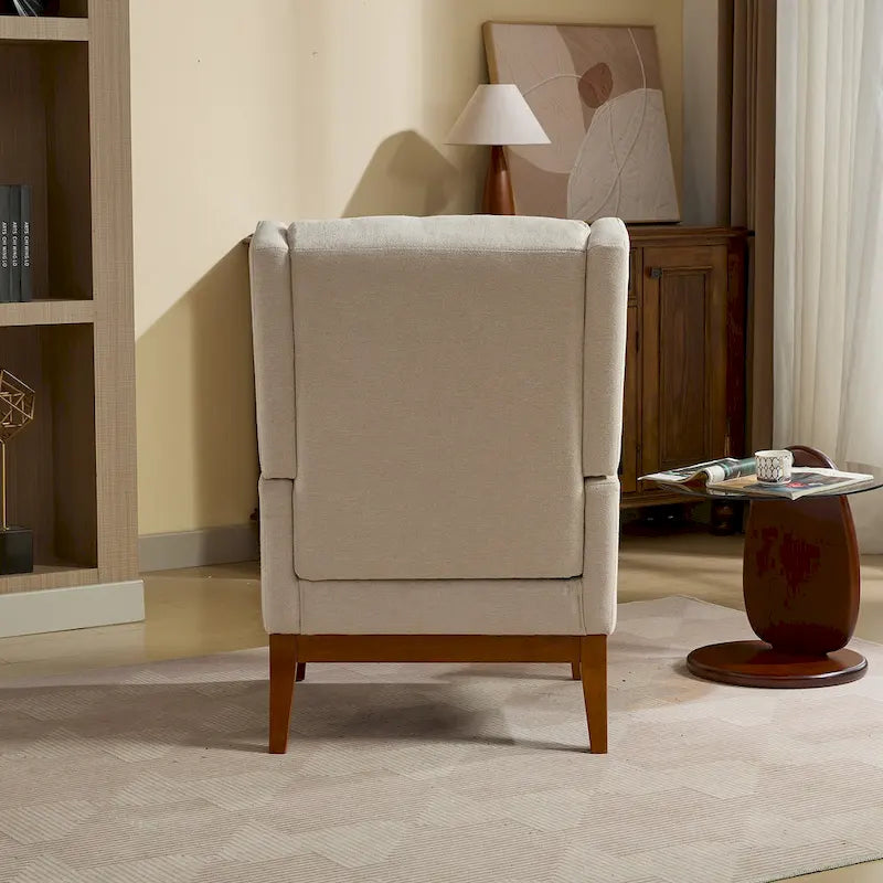 26.18 Fauteuil rembourré à dossier haut