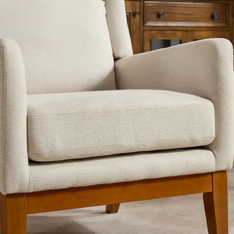 26.18 Fauteuil rembourré à dossier haut