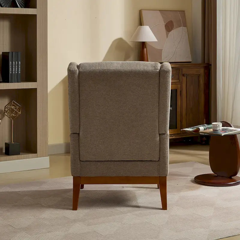 26.18 Fauteuil rembourré à dossier haut