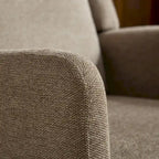 26.18 Fauteuil rembourré à dossier haut