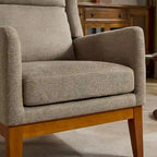 26.18 Fauteuil rembourré à dossier haut