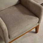 26.18 Fauteuil rembourré à dossier haut
