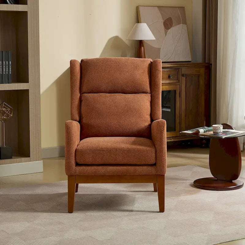 26.18 Fauteuil rembourré à dossier haut