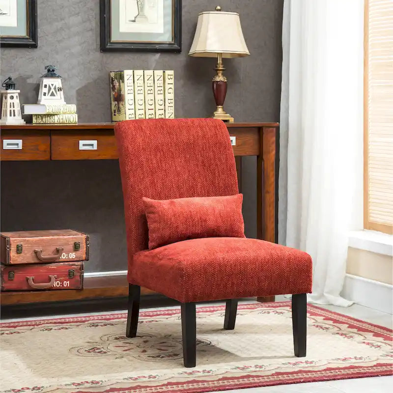 Fauteuil d'appoint dossier haut en polyester 31,75 po