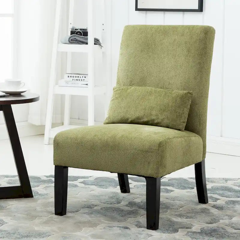 Fauteuil d'appoint dossier haut en polyester 31,75 po