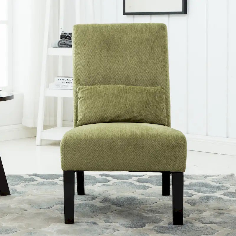Fauteuil d'appoint dossier haut en polyester 31,75 po