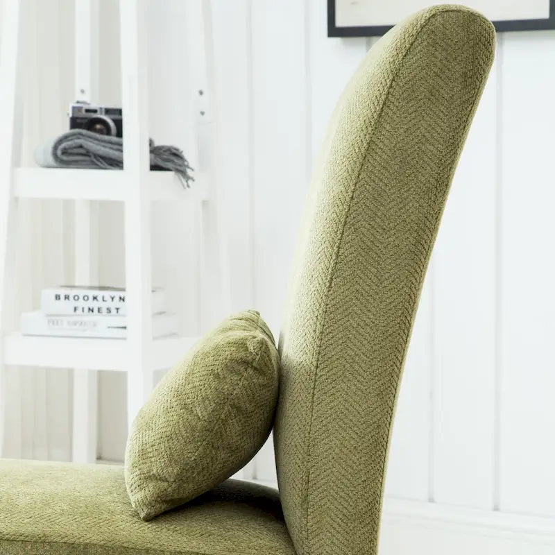 Fauteuil d'appoint dossier haut en polyester 31,75 po