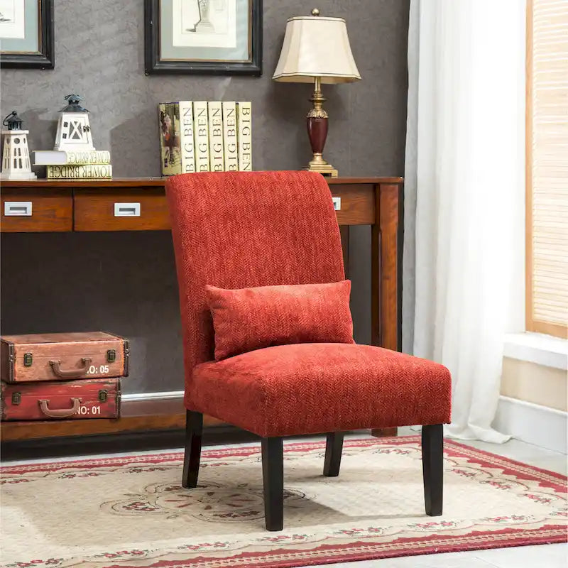Fauteuil d'appoint dossier haut en polyester 31,75 po
