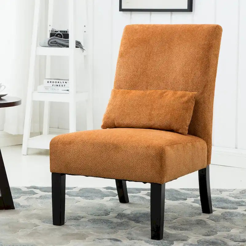 Fauteuil d'appoint dossier haut en polyester 31,75 po