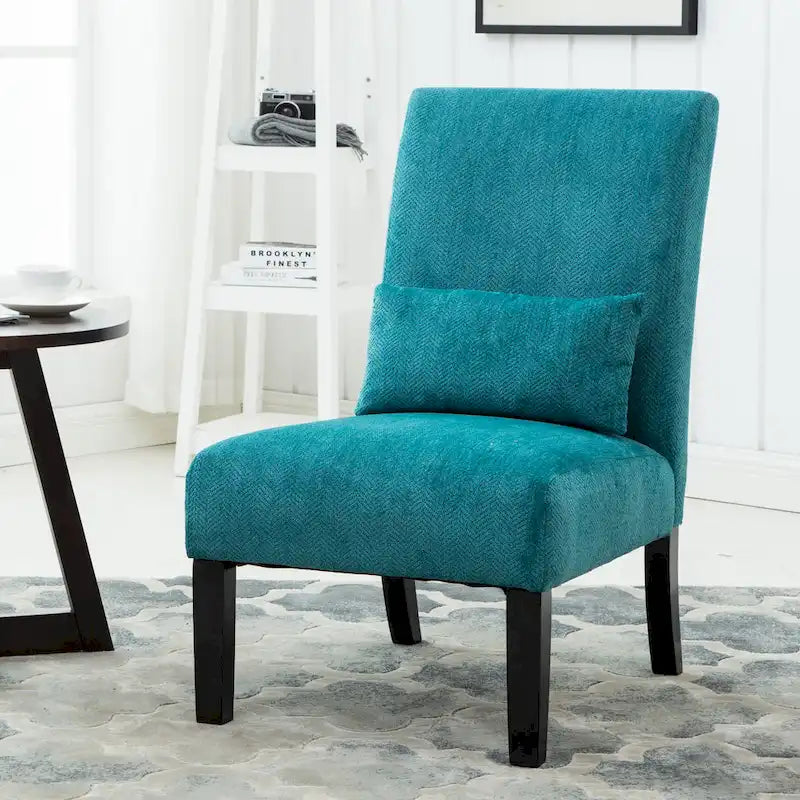 Fauteuil d'appoint dossier haut en polyester 31,75 po