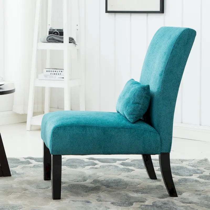 Fauteuil d'appoint dossier haut en polyester 31,75 po