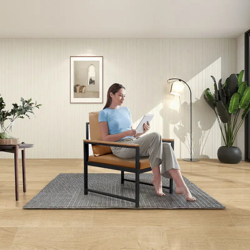 Fauteuil avec pieds antidérapants