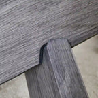 Table basse ronde moderne de 33,4 po avec plateau en verre trempé transparent et pieds en MDF pour le salon