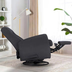Fauteuil inclinable pivotant de 29,5 po de largeur, fauteuil inclinable, causeuse inclinable