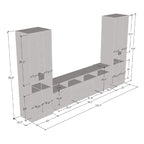 Meuble TV BL05-BK-BK