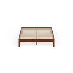 Lit plateforme en bois pleine grandeur de 12 pouces