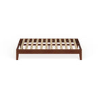 Lit plateforme en bois pleine grandeur de 12 pouces