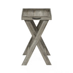 Table d'appoint classique avec plateau amovible