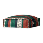 Coussin de sol rayé bohème sud-ouest