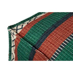 Coussin de sol rayé bohème sud-ouest
