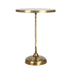 Table d'appoint nautique avec base en forme d'ancre - 15,0L x 15,0l x 19,0H