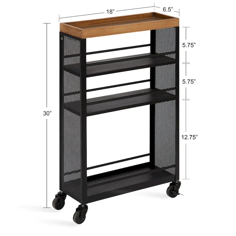 Chariot de rangement Piazza - 18x7x30