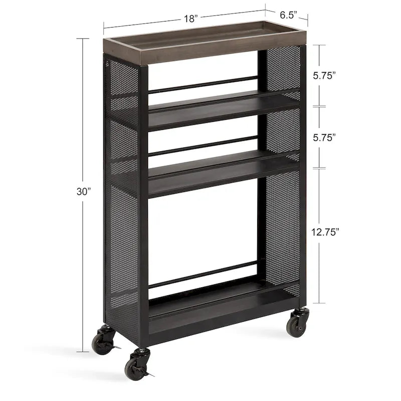 Chariot de rangement Piazza - 18x7x30