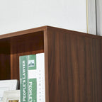 Bibliothèque avec portes