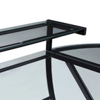 Bureau d'angle pour télétravail, jeu et montage