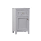 Meuble de rangement de salle de bain autoportant de 45 cm