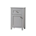 Meuble de rangement de salle de bain autoportant de 45 cm