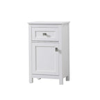 Meuble de rangement de salle de bain autoportant de 45 cm
